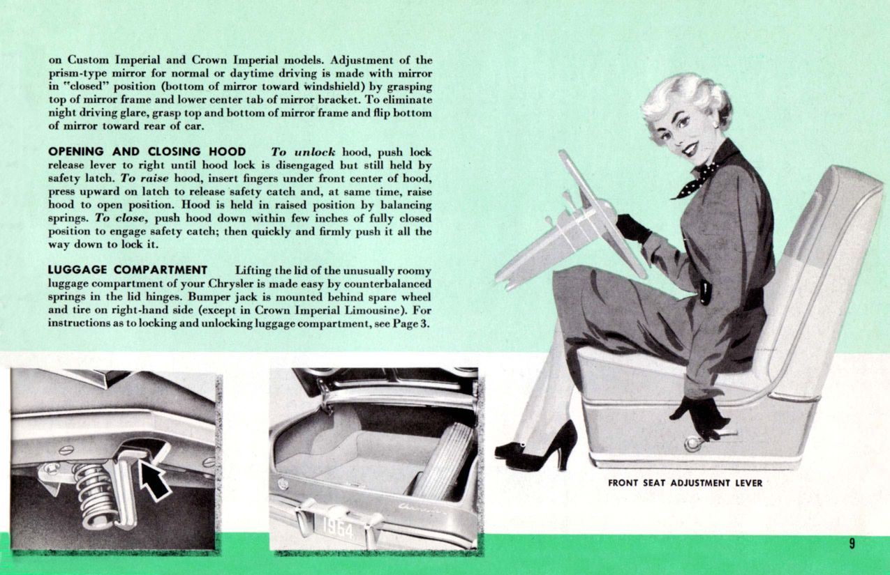 1954 Chrysler Owners Manual Page 30